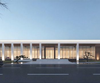 Modern Appearance Of Commercial Building-ID:976929732