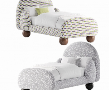 Modern Child's Bed-ID:259942052