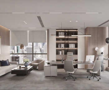 Modern Manager's Office-ID:661809927