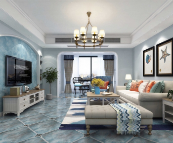 Mediterranean Style A Living Room-ID:510262019