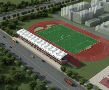 Modern Outdoor Sports Stadium-ID:963743936