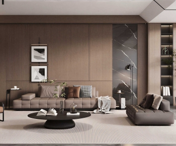 Modern A Living Room-ID:836396934