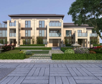 Modern Double Townhouse-ID:774483922