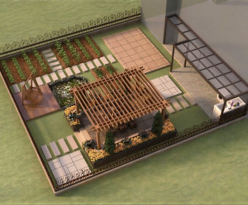 Modern Courtyard/landscape-ID:930319074