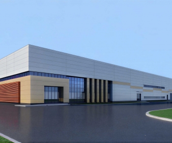 Modern Industrial Building-ID:473037007