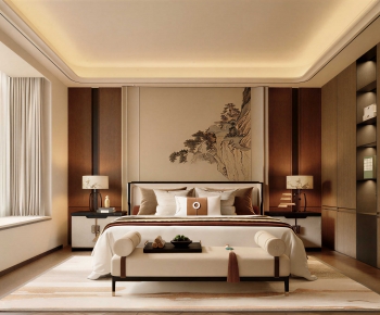 New Chinese Style Bedroom-ID:798093084