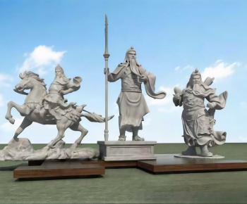 New Chinese Style Sculpture Sketch-ID:181370028