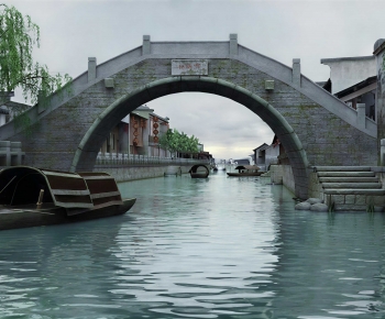 Chinese Style Bridge-ID:767450362