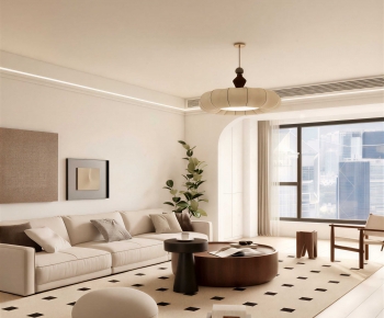 Modern A Living Room-ID:870126964