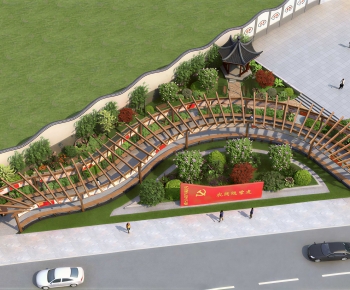New Chinese Style Building Appearance-ID:143423085