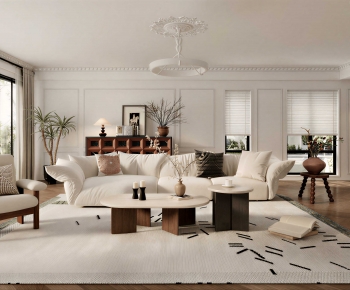 Modern A Living Room-ID:996087072