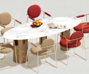 Modern Dining Table And Chairs-ID:540102016