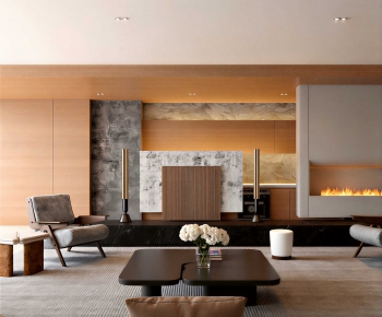 Modern A Living Room-ID:719573021