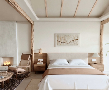 Wabi-sabi Style Guest Room-ID:774135116