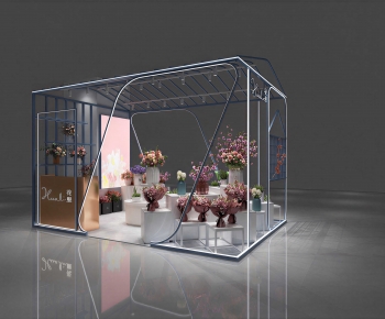 Modern Exhibition Hall-ID:828524116