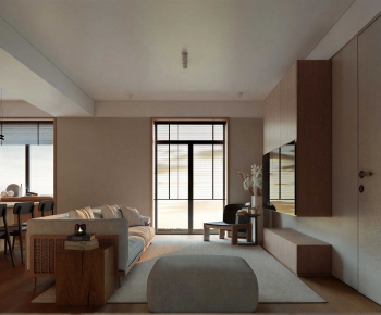 Modern A Living Room-ID:304423099