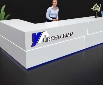 Modern Reception Desk-ID:306205996