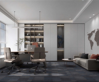 Modern Manager's Office-ID:885839944