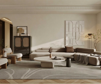 Modern A Living Room-ID:528199913
