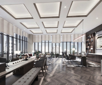 New Chinese Style Manager's Office-ID:649230544