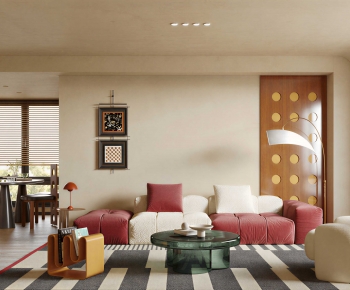 Modern A Living Room-ID:283833032