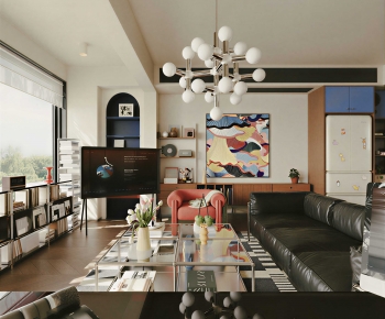 Modern A Living Room-ID:303720005