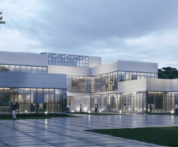 Modern Appearance Of Commercial Building-ID:631642107