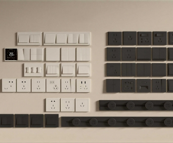 Modern Switch Socket Panel-ID:171821123
