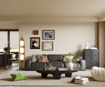 Modern A Living Room-ID:425401934