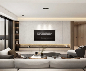 Modern A Living Room-ID:250570817