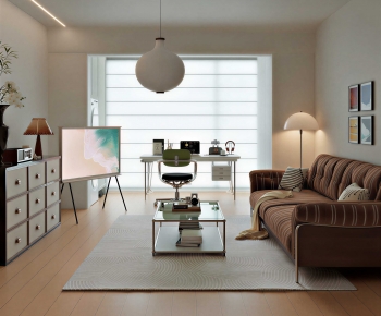 Modern A Living Room-ID:511544948