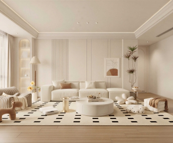 Modern A Living Room-ID:471052892