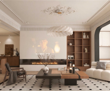 Modern A Living Room-ID:248318916