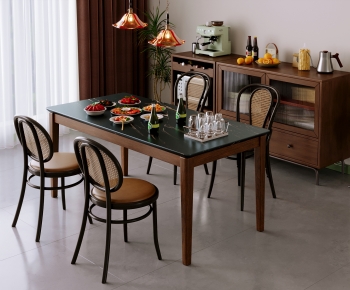 Modern Dining Table And Chairs-ID:562454949