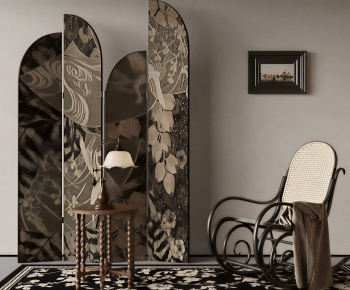 French Style Rocking Chair-ID:848109012