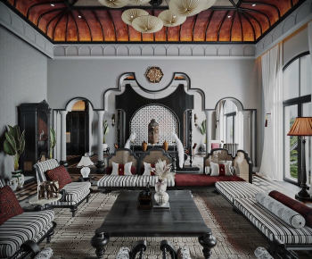 Southeast Asian Style A Living Room-ID:828288084