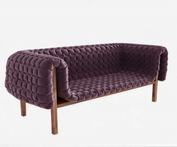 American Style Three-seat Sofa-ID:497390991