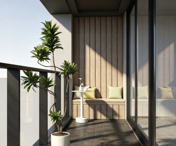Modern Leisure Balcony-ID:534080032