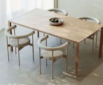 Modern Dining Table And Chairs-ID:526062978