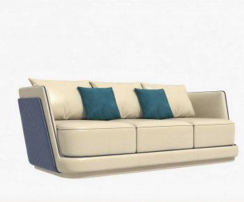 Modern Three-seat Sofa-ID:505248077