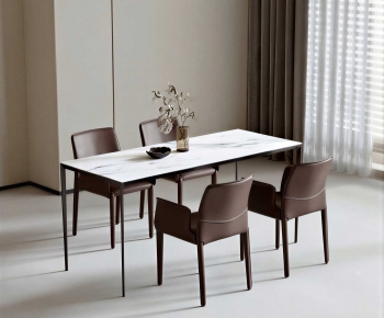 Modern Dining Table And Chairs-ID:529708917
