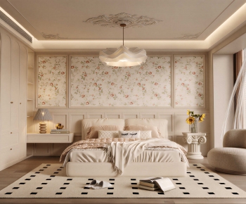 French Style Bedroom-ID:786484009