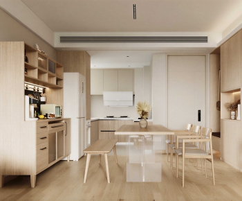 Nordic Style Dining Room-ID:292367942