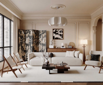 French Style A Living Room-ID:272494087