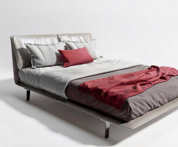 Modern Double Bed-ID:858600162