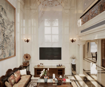 American Style A Living Room-ID:984433891