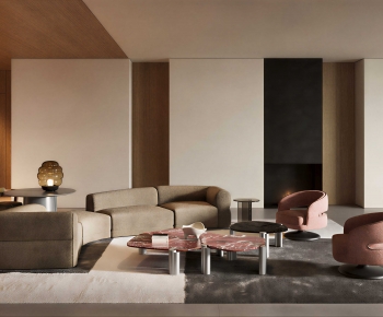 Modern A Living Room-ID:298030412