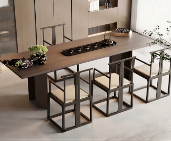 New Chinese Style Tea Tables And Chairs-ID:661111124