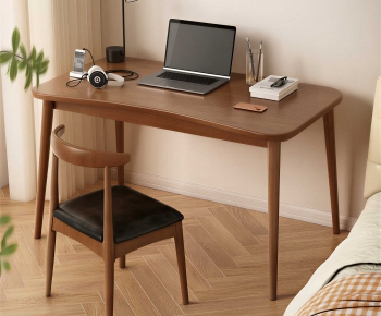 Modern Computer Desk And Chair-ID:934811125
