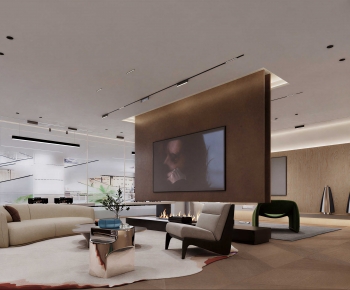 Modern A Living Room-ID:982530187